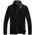 2026 Autumn Winter Men's Sweater Coat Faux Fur Wool Sweater Jackets Men Zipper Knitted Thick Coat Warm Casual Knitwear Cardigan