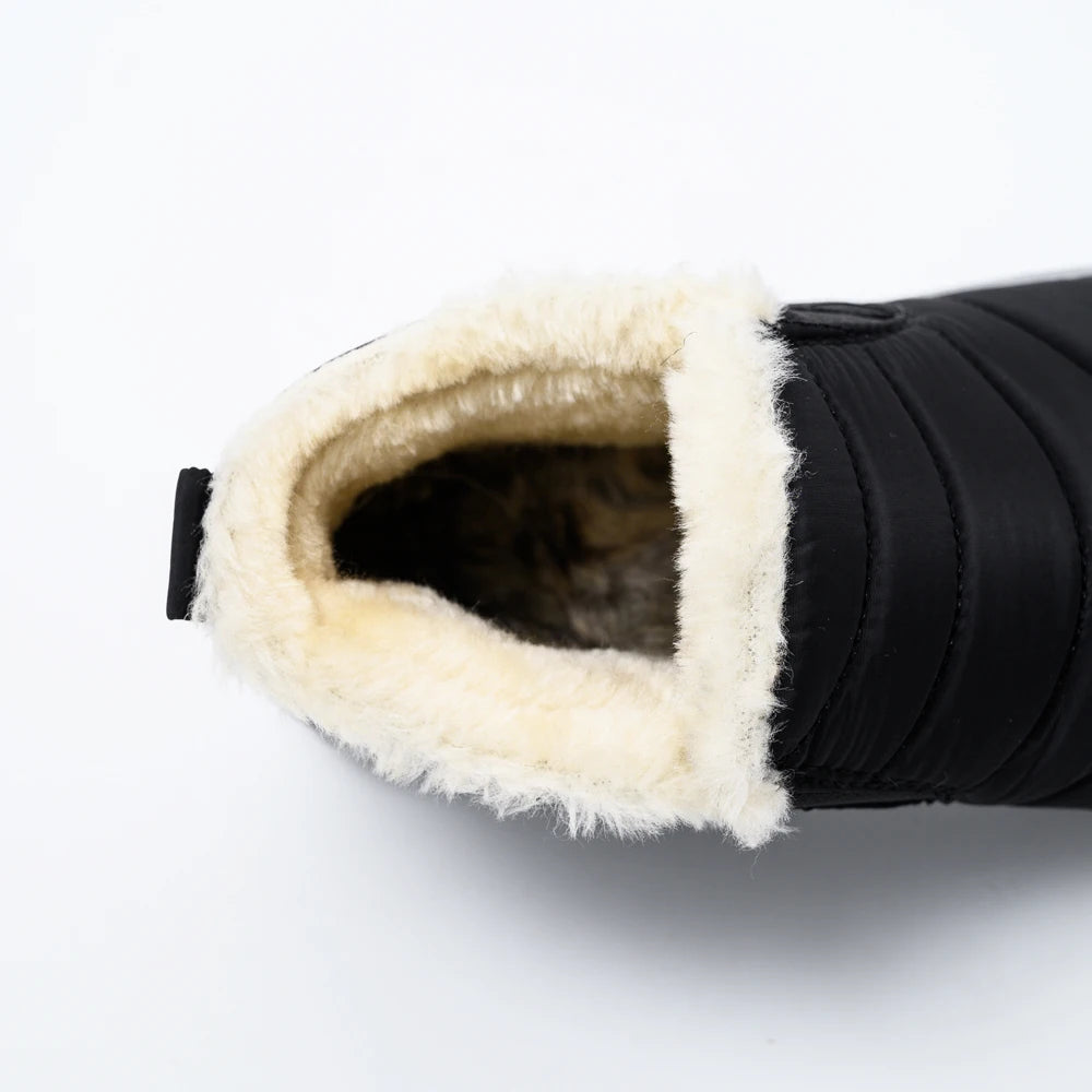 Winter Boots Women Waterproof Snow Women Shoes Flat Casual Winter Shoes Ankle Boots for Women Plus Size Couple Shoes Non-Slip