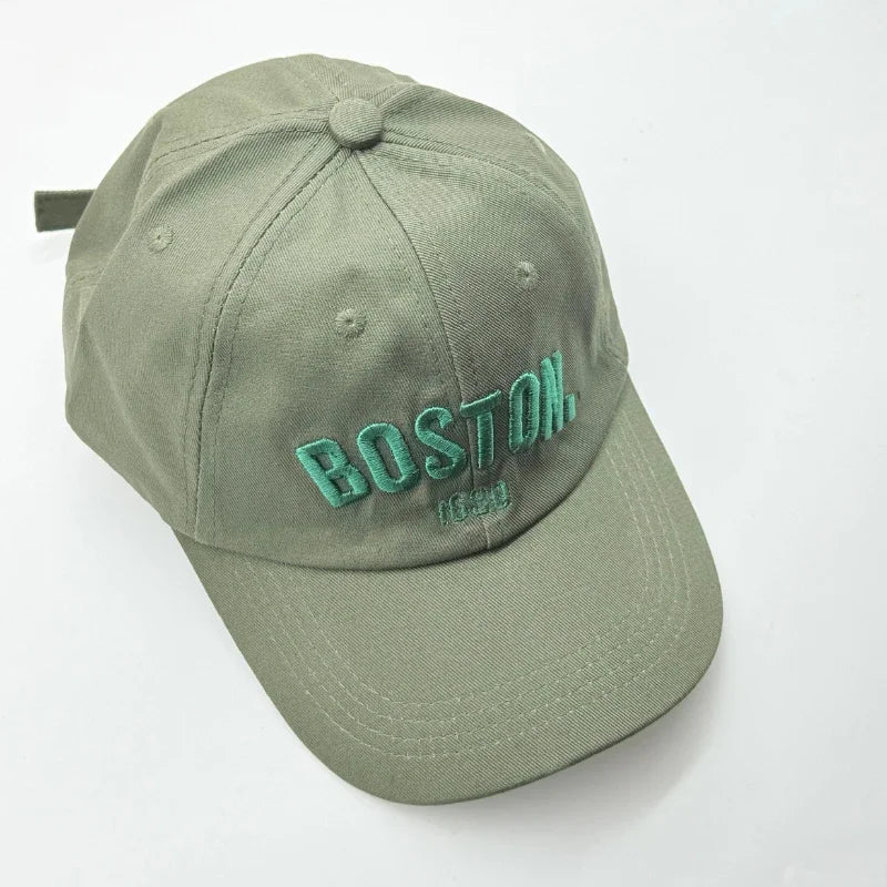 1Pcs Quick-drying Children Baseball Cap Summer Sun Hat Adjustbale Letter Embroidered Hat For Boys Girls