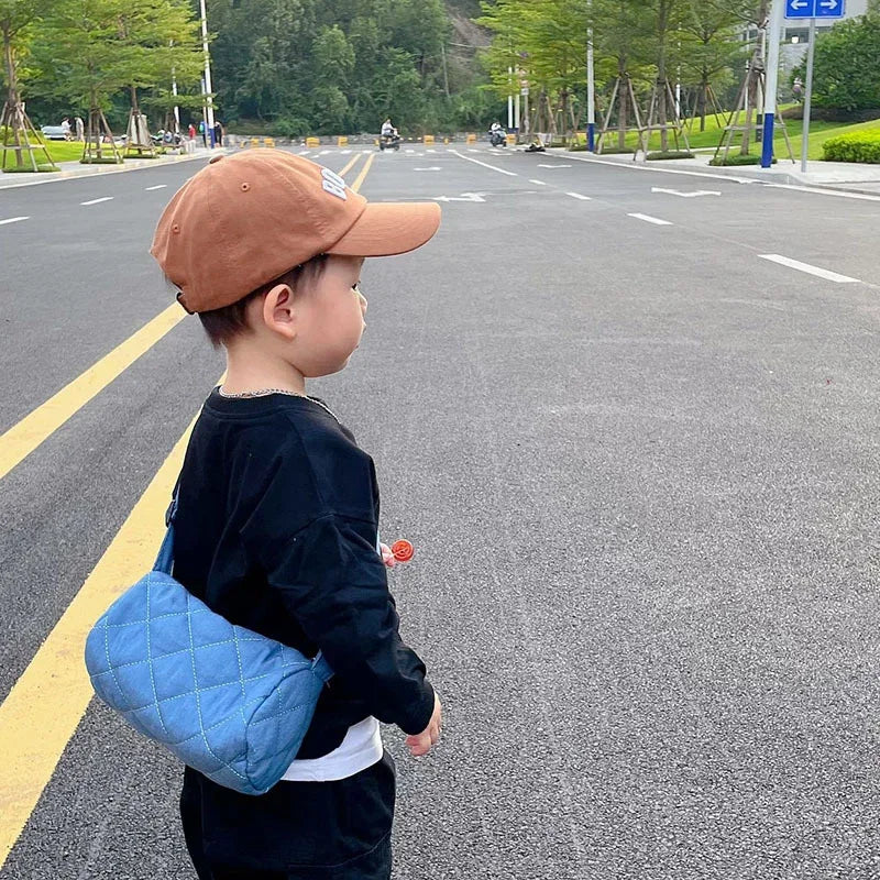 1Pcs Quick-drying Children Baseball Cap Summer Sun Hat Adjustbale Letter Embroidered Hat For Boys Girls