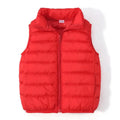 Boys' Down Vest Winter Light Jacket Casual Stand Collar Waistcoat Children Fashion Korea Coat Autumn Clothes For Girls Vests