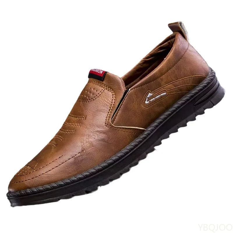 Large Size Spring Autumn New Breathable Lightweight and Casual Men's Shoes Outdoor Anti Slip and Wear-resistant Men's Work Shoes