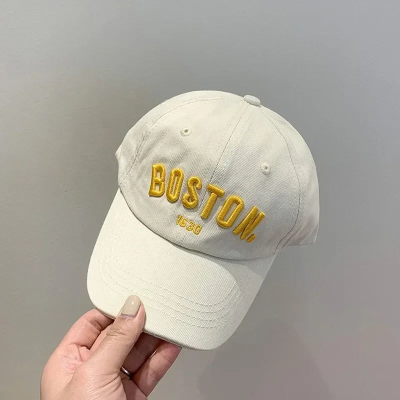 1Pcs Quick-drying Children Baseball Cap Summer Sun Hat Adjustbale Letter Embroidered Hat For Boys Girls