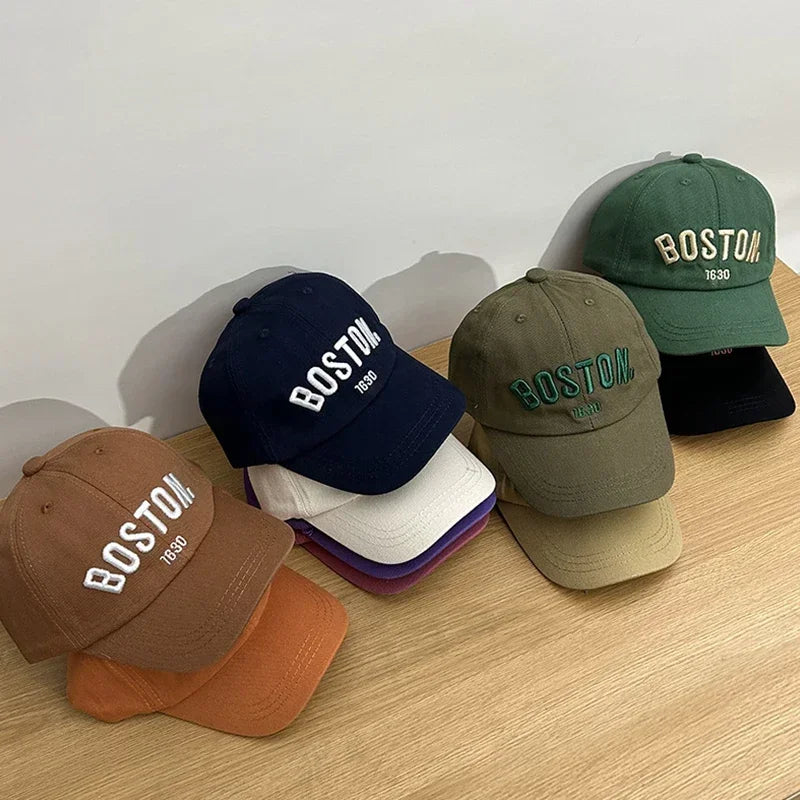1Pcs Quick-drying Children Baseball Cap Summer Sun Hat Adjustbale Letter Embroidered Hat For Boys Girls